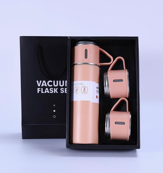 Pink flask set